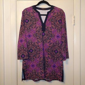 J. McLaughlin Catalina Cloth Tunic | EUC | Large